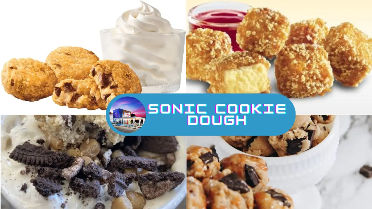Sonic Cookie Dough Bites 4 Sonic Cookie Dough
