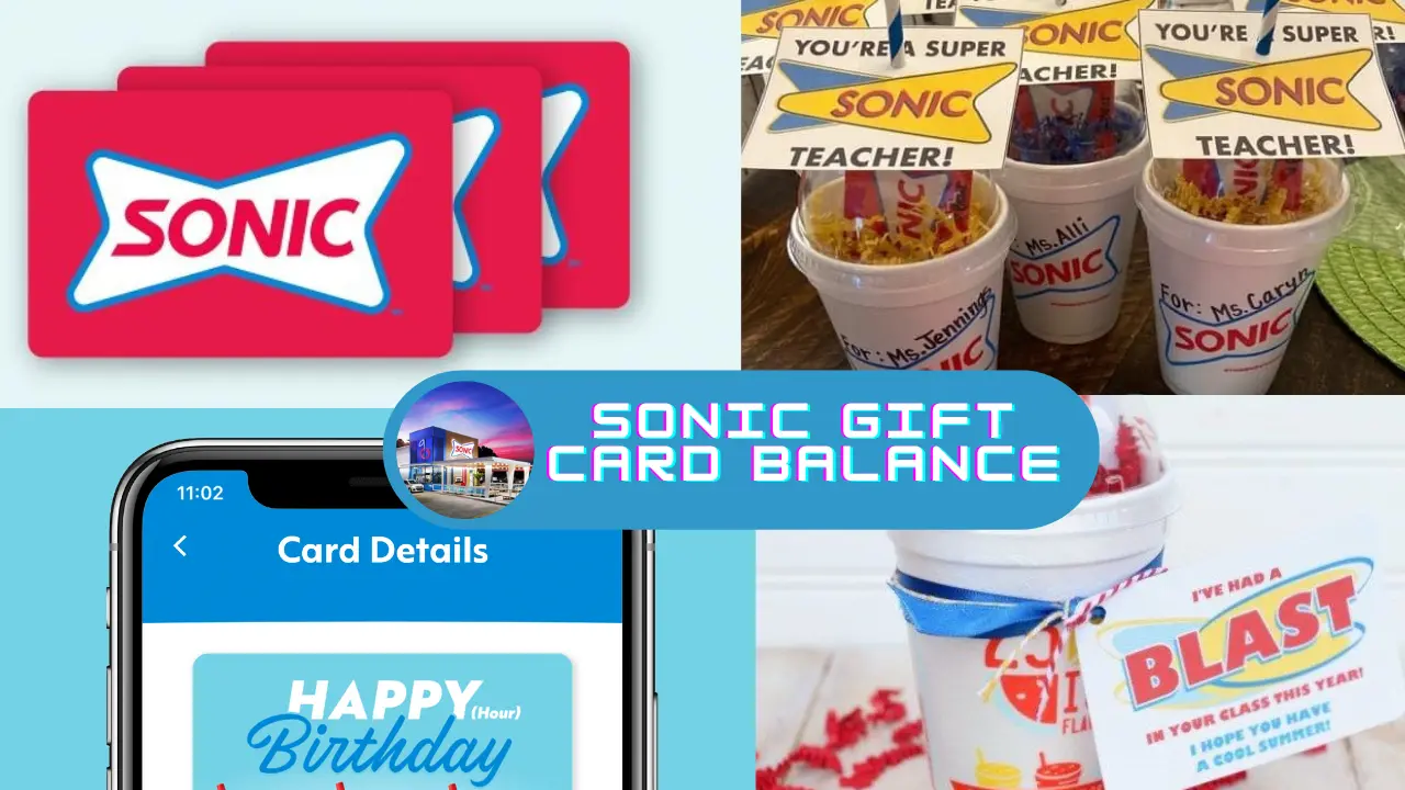 Sonic gift card balance 9 Sonic gift card balance
