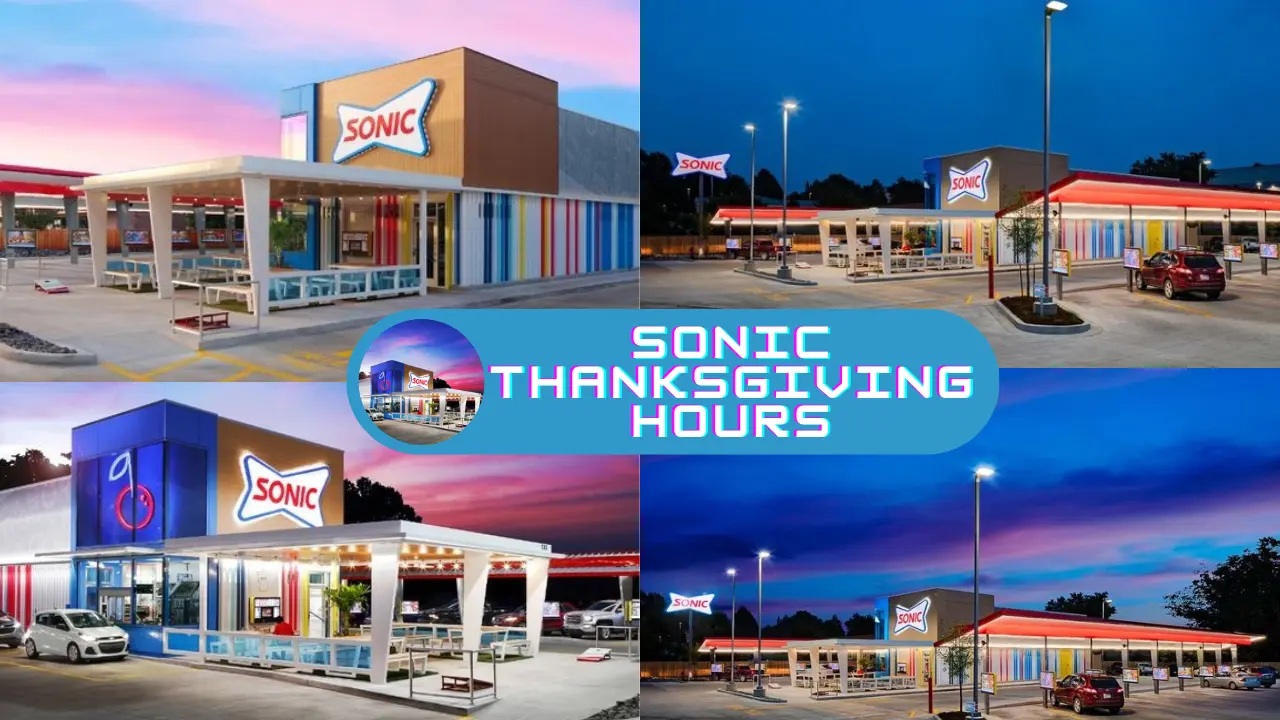 Sonic Thanksgiving Hours 4 Sonic Drive-In Holiday Hours